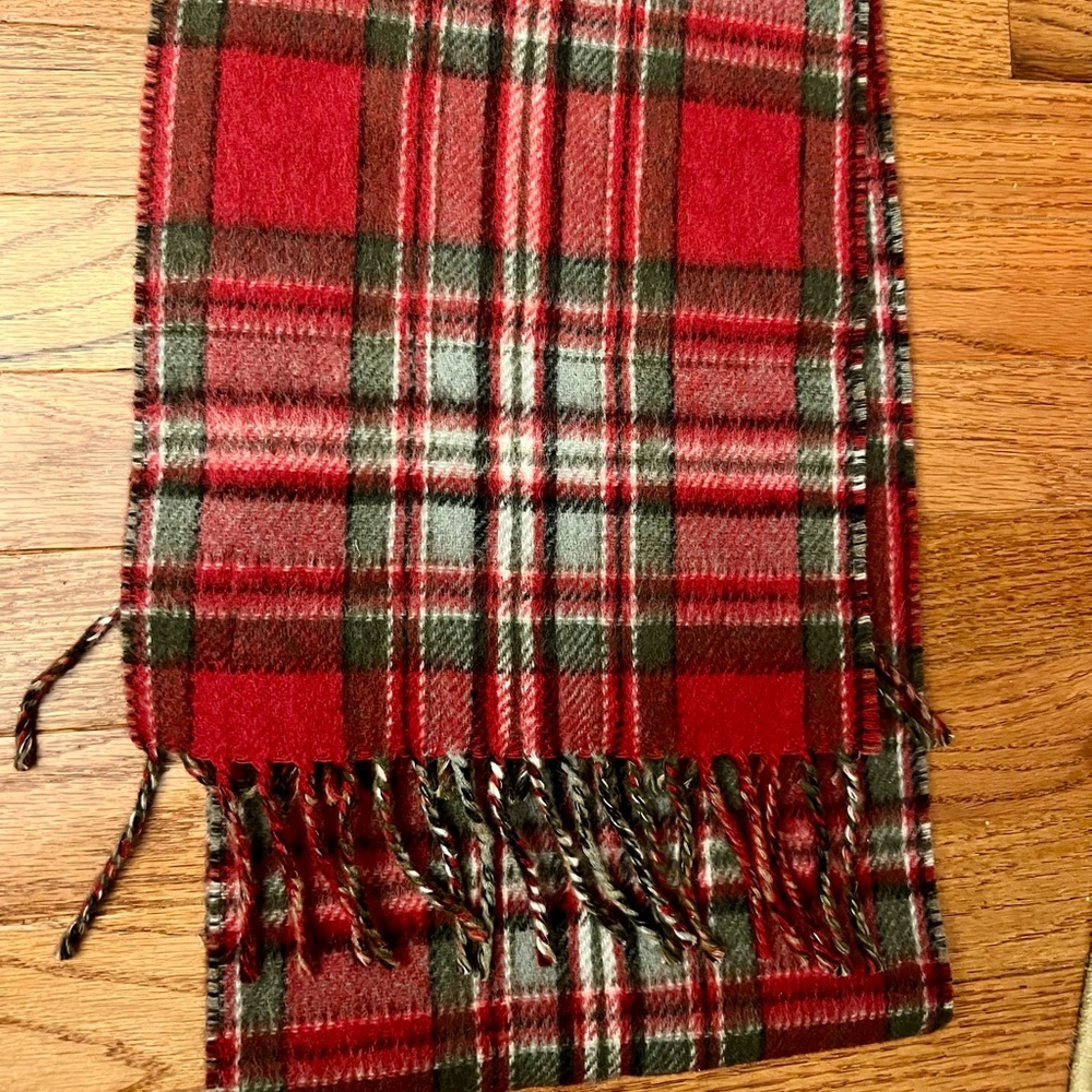 Polo lambs wool scarf